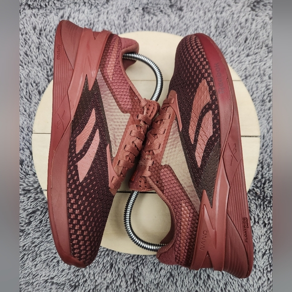 Reebok Nano X3 Cross Training Athletic Sneakers Pink Weightlifting Women's 7.5 - Picture 6 of 9